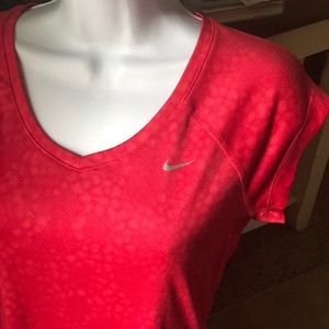 Nike Dri-Fit Miler Pink Running Top
